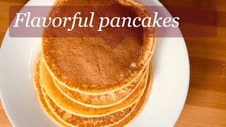 how to make pancakes with flour and no milk