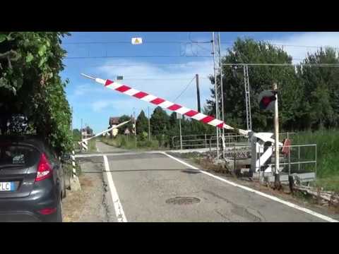 Passaggio a livello di via Campazzo - Granarolo (RA) / железнодорожный переезд