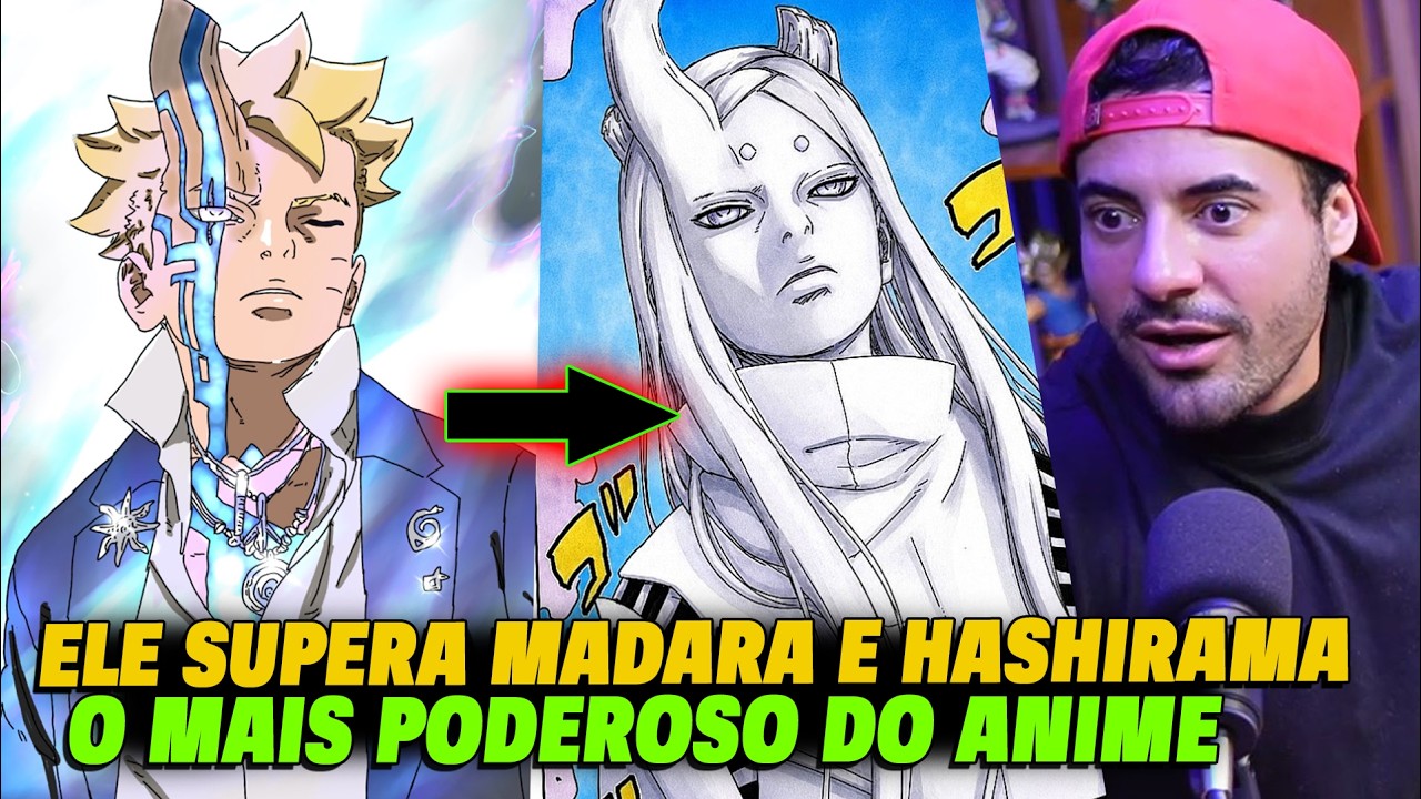 BORUSHIKI É MAIS FORTE QUE MADARA E HASHIRAMA! - PODER DE UM DEUS! - Fred Animes