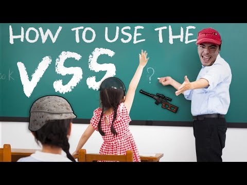 HOW TO USE THE VSS LIKE A GOD IN PUBG MOBILE!