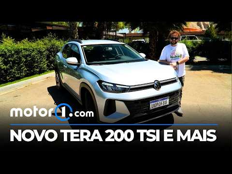 COMO ANDA O NOVO VW TERA COM MOTOR DE T-CROSS? Extra: Saveiro a etanol e ID.4 Pro!