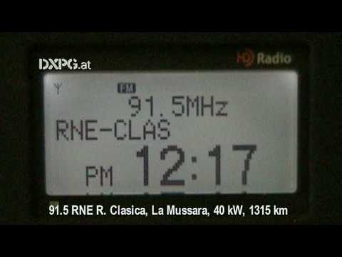 Sporadic-E: RNE R.Clasica (91.5 La Mussara, Spain) - 1315 km.