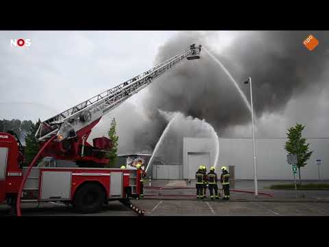 Grote brand in Bodegraven 2