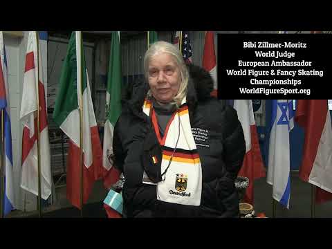 Bibi Zillmer-Moritz, European Ambassador for the World Figure & Fancy Skating Championships