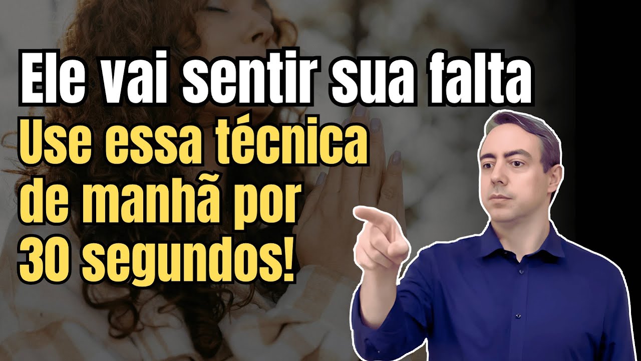 The Technique that makes HIM/HER look for you WITHOUT you sending any message