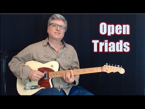 Open Triads (Guitar Lesson with TAB)