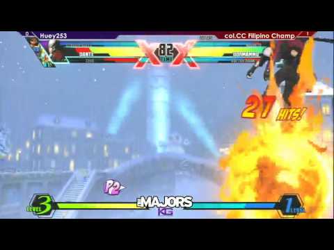 NWM4 - UMvC3 Pools - Huey253 (ZER/DAN/HIR) vs col.CC Filipino Champ (MAG/DOR/DRD)