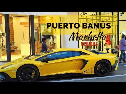PUERTO BANUS, Marbella, Spain / Supercars, Yachts & Boutiques