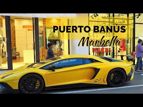 PUERTO BANUS, Marbella, Spain / Supercars, Yachts & Boutiques Video