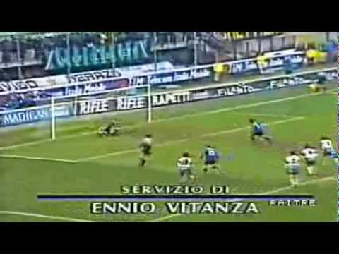 Serie A 1996-1997, day 11 Inter - Cagliari 2-2 (Ganz, Muzzi, D.Silva, Djorkaeff)
