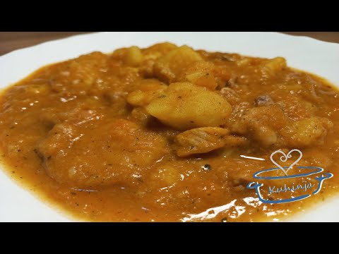 Jelo po receptu naših baka.Krompir paprikaš / Potato stew | KUHINJA