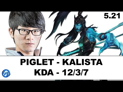 Liquid Piglet - Kalista vs Corki - Kr SoloQ