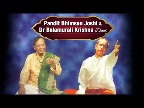 Pandit Bhimsen Joshi & Dr Balamurali Krishna Duet - Raga Bhairav @ Royal Festival Hall, London