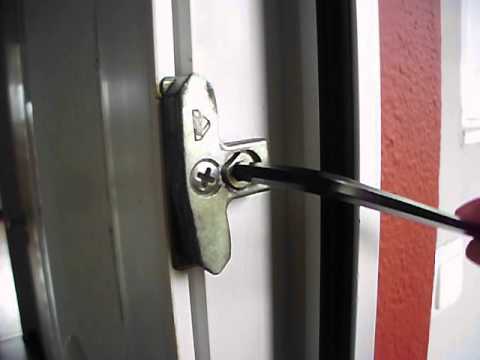 Roto Beschlag Schließblech einstellen  wie Schlosserei Oldorf