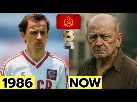 Soviet Union USSR World Cup 1986 Squad ⚽ Then and Now