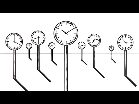 Die Kuriosität der Zeit