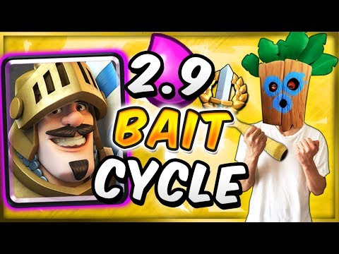 INSANE 2.9 BAIT CYCLE DECK! Dart Goblin + Princess Cycle Deck — Clash Royale