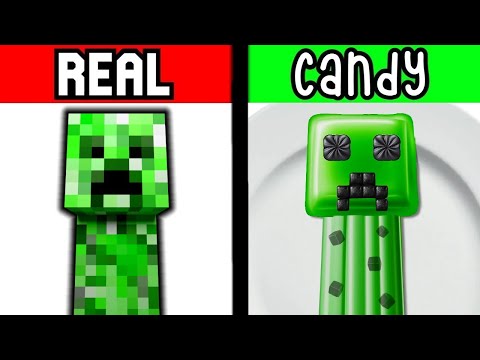I made Minecraft out of Candy