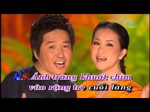 Karaoke - Trăng Về Thôn Dã & Rước Tình Về Với Quê Hương   Hương Thủy & Thế Sơn