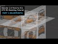 Blender 2 9 Porsche 911 GT3 RS Modeling Tutorial Part 1 Blueprints And Learning The Interface