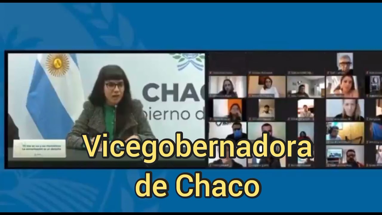 La vicegobernadora de Chaco usó el lenguaje inclusivo y habló "del equipo y la equipa"