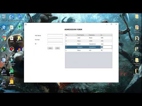 Update Mysql Database From Jtable Java Netbeans