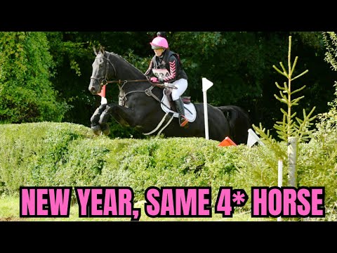 NEW YEAR, SAME OLD 4* HORSE | TWO PHASE COMPETING WITH ZEBEDEE || VLOG 204