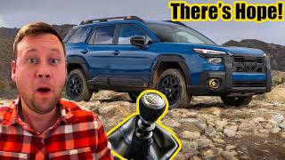 Subaru is Actually Considering Making A Manual SUV Again!