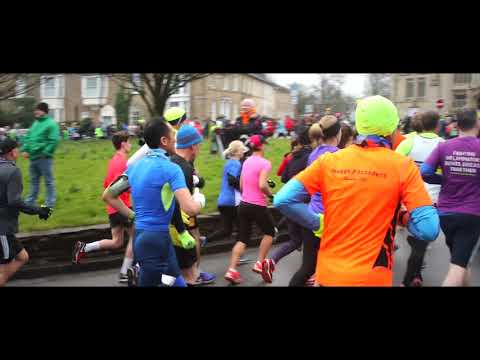 Saucony劍橋半程馬拉松2018--無人機拍攝的畫面 (Saucony Cambridge Half Marathon 2018 - Drone Footage)