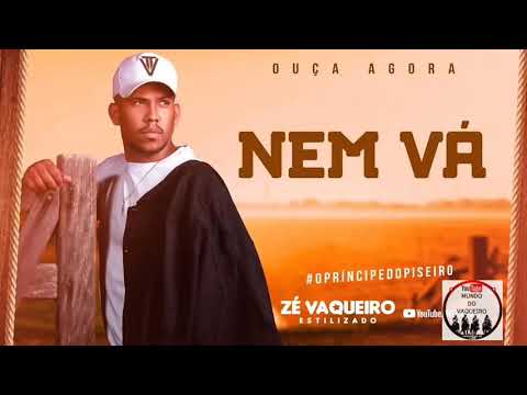 Nem vá - zé vaqueiro estilizado (mundo do vaqueiro)