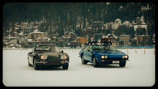 Lamborghini A fast meeting of vintage and lifestyle in St. Moritz