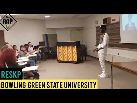ReskP au émerveille les étudiants du Bowling Green state university (USA)