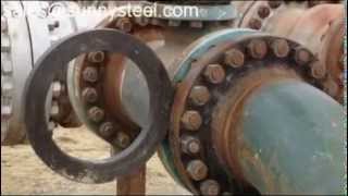 What is a spectacle blind flange?