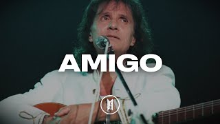 Roberto Carlos - Amigo (Letra) // Tu eres mi hermano del alma…