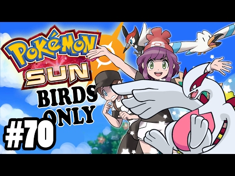 POKEMON SUN - BIRDS ONLY! - TRADING SHINY LUGIA?! - Pt. 70