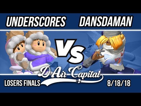 D-Air Capital 8 - Underscores (ICs) Vs. dansdaman (Sheik) - Losers Finals