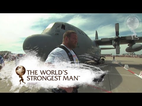 2008 Plane Pull: Terry Hollands | World's Strongest Man