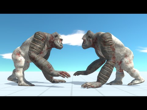 GORO vs GORO - Animal Revolt Battle Simulator