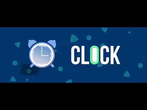 2020 first clock motion graphics