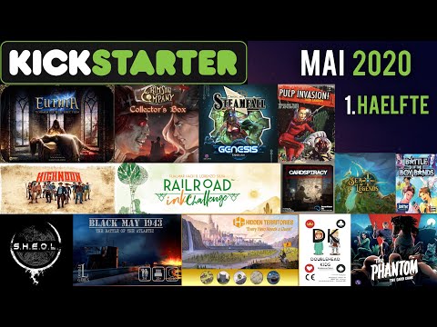Brettspiele auf Kickstarter im Mai 2020 (1.Hälfte) - Kickstartervorschau -