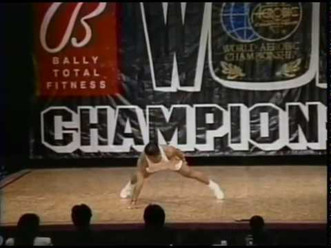 Kenichiro Nomura (Japan) - 1999 ANAC World Aerobic Championship