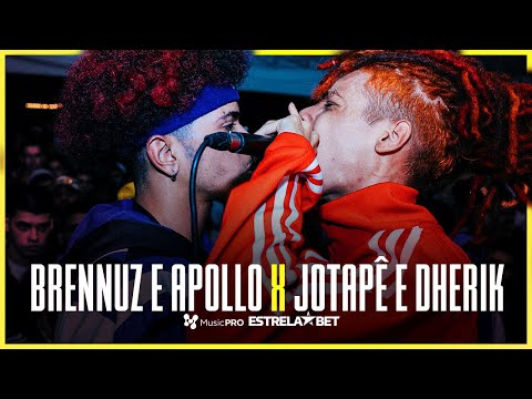 (MUITO FLOW) BRENNUZ E APOLLO X JOTAPÊ E DHERIK | SEGUNDA FASE | 316ª Batalha da Aldeia