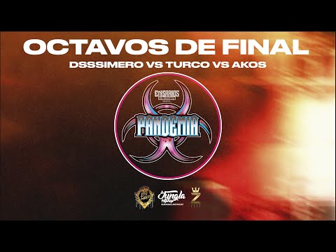 Dsssimero vs turco vs akos / 8vos de final / Filtro 4 (Emisarios Del Freestyle #Pandemia)