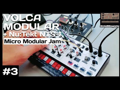 Korg Volca Modular | Micro Modular Jam ft. Nu:Tekt NTS-1