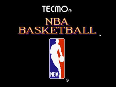 TECMO NBA Basketball (NES Intro)