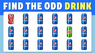 Find The Odd One Out | Drinks Edition 🥤