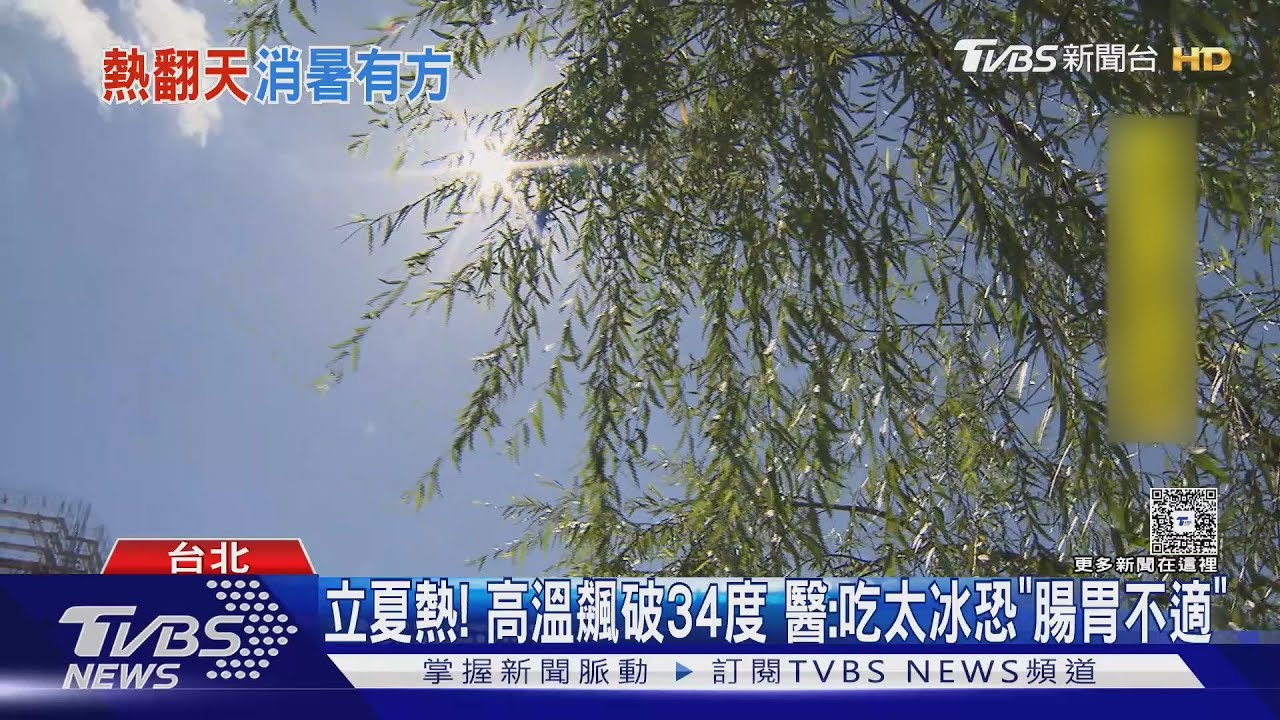 立夏熱！高溫飆破34度　醫：吃太冰恐「腸胃不適」