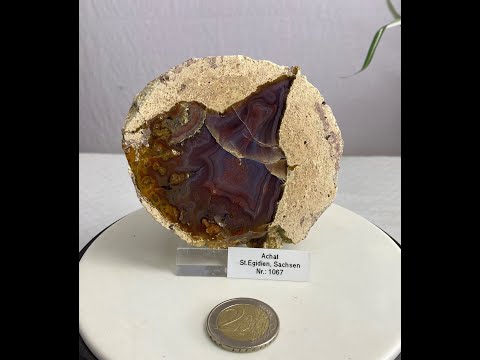 Achat aus St. Egidien, Sachsen, Deutschland.