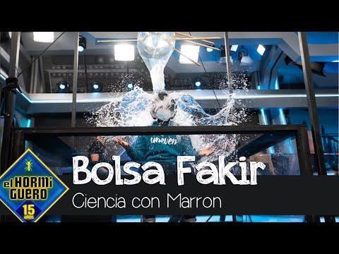 Un enllantado perfecto y la bolsa fakir en a ciencia de Marron - El Hormiguero