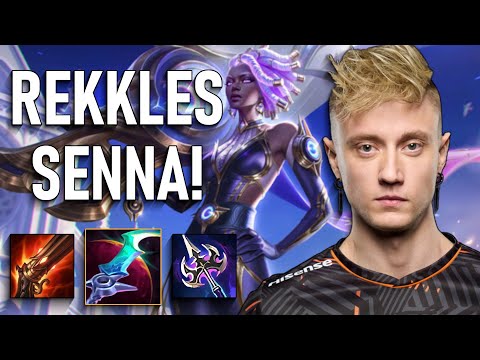 REKKLES IS SCARY ON SENNA! FNC Rekkles Senna ADC vs. Jinx - EUW CHALLENGER GAMEPLAY Patch 13.1 S13